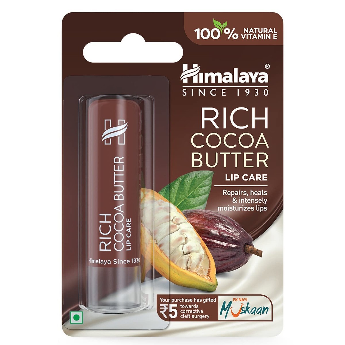 Himalaya Cocoa Butter Lip Balm 4.5 GM