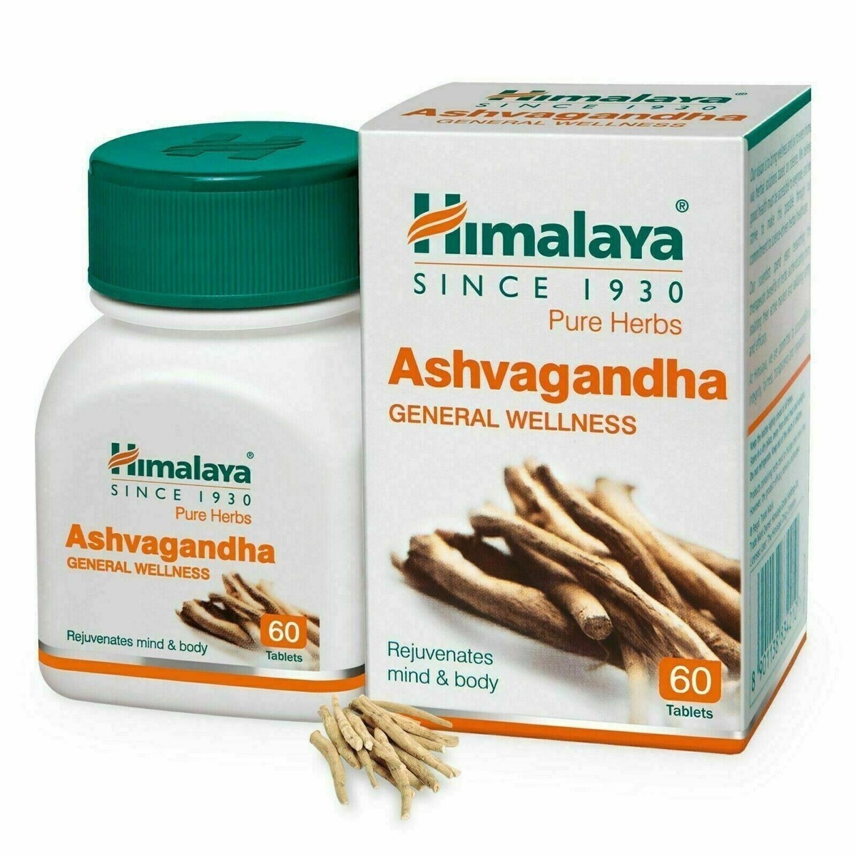 HIMALAYA ASHWAGANDHA 60 CAPS 1 COUNT