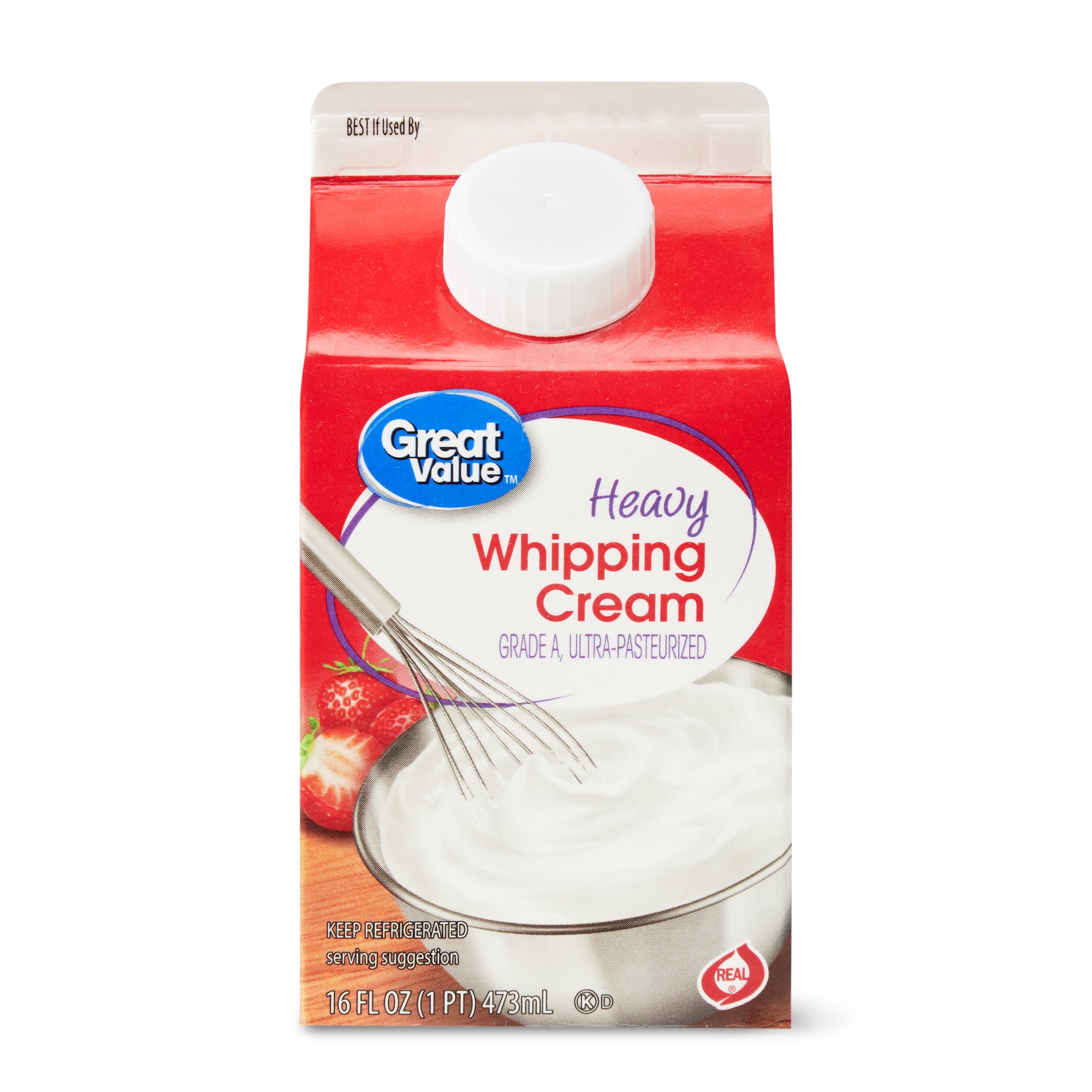 Great Value Whipping Cream 1 PACK