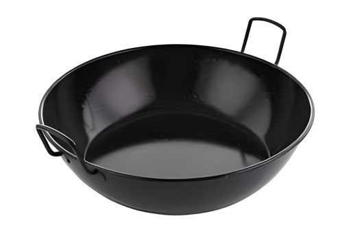 Enamel Wok Kadai 20cm. 1 EACH