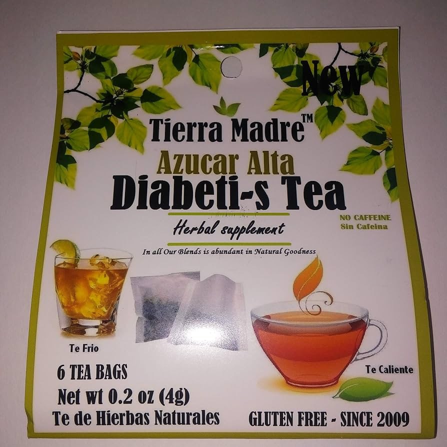 Tierra Madre Diabetis Herbal Tea Supplement 40 BAG