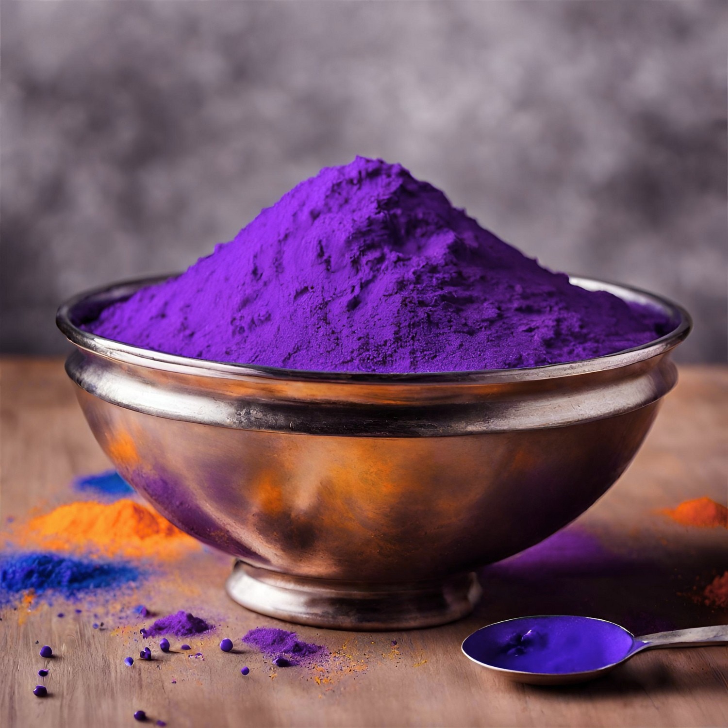 Grain Market Holi Colour Violet Eco Friendly 0.44 Lbs 200 GM