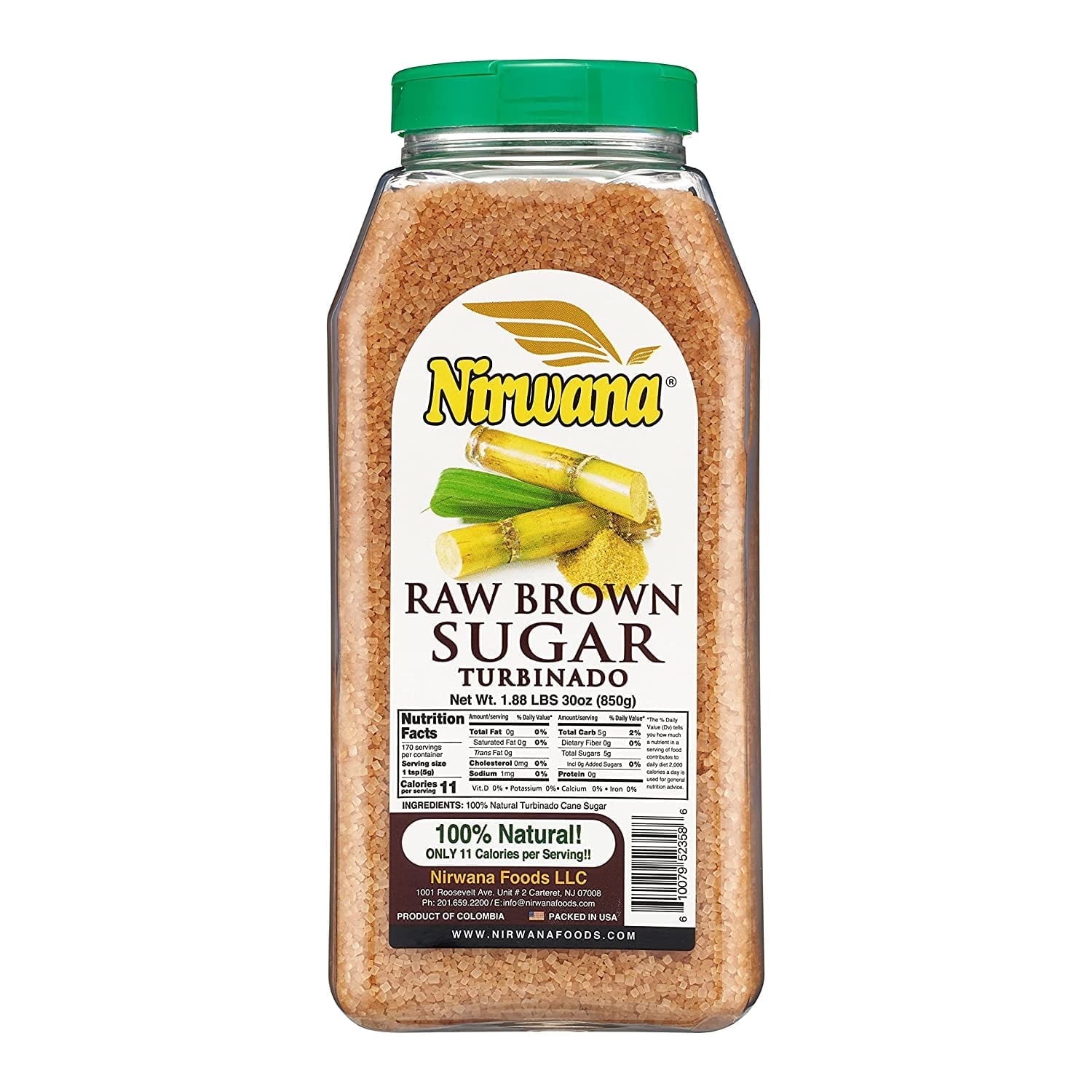 Nirwana Raw Brown Sugar 30 OZ