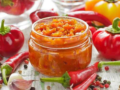 CITY SAUCERY SPICY TOMATO CHILI SPREAD 0.5 Lbs