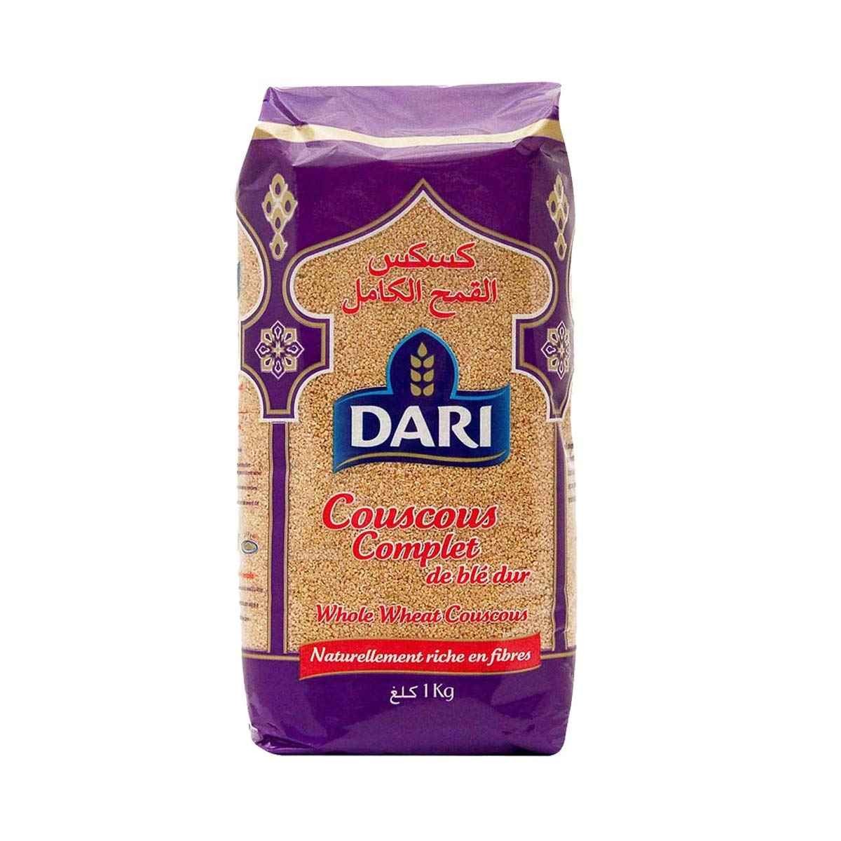 Dari Couscus Whole.Wheat 1 KG