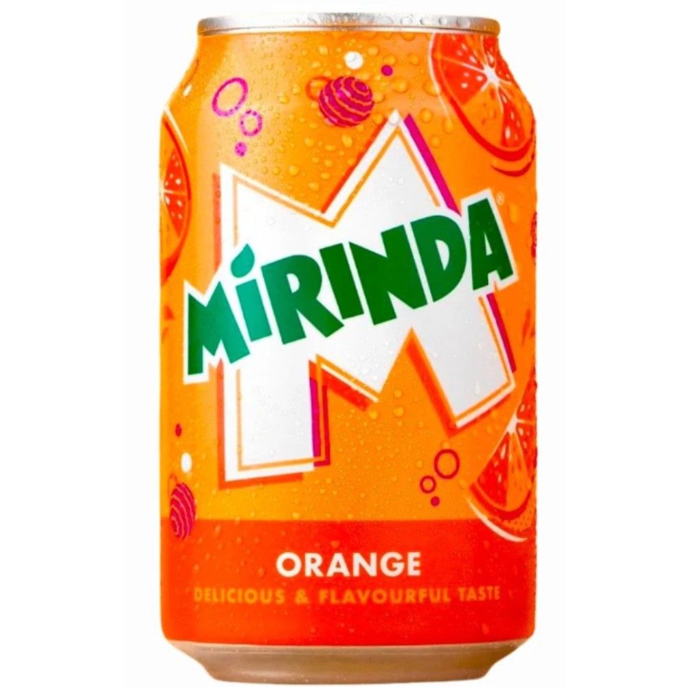 MIRINDA ORANGE SODA 330 ML