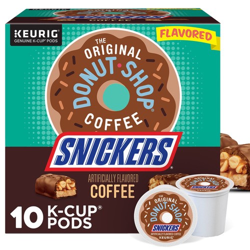 THE ORIGINAL DONUT SHOP SNICKERS         10 COUNT