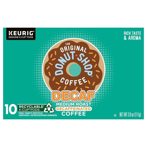DONUT SHOP DECAF KCUP                    10 COUNT