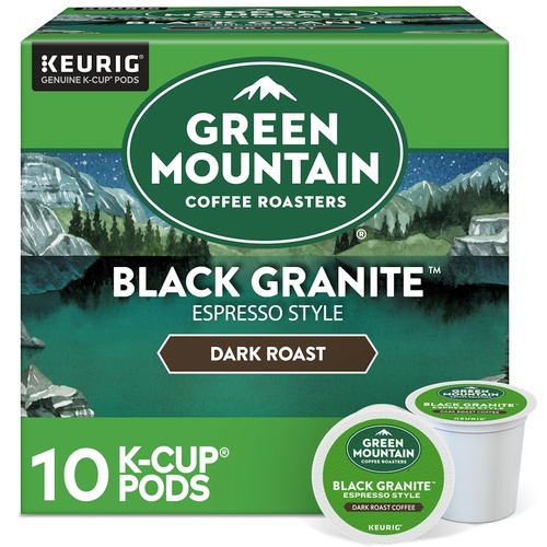 GREEN MOUNTAIN BLACK GRANITE KCUP        10 COUNT