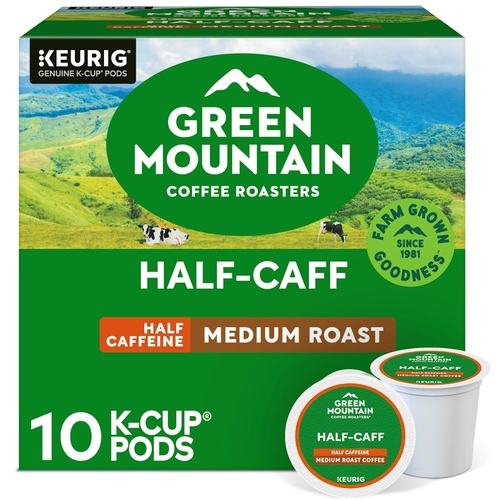 GREEN MOUNTAIN HALF CAFF KCUP            10 COUNT