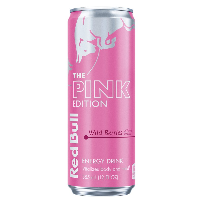 REDBULL SF PINK 12 OZ