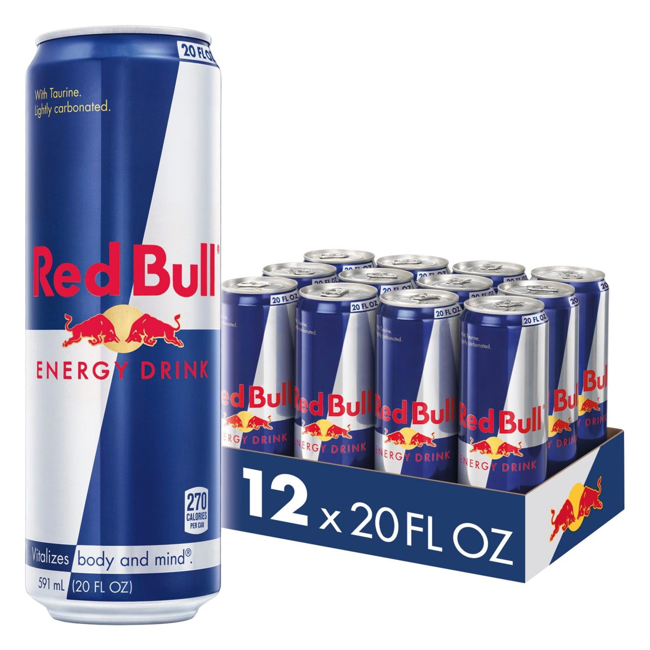 RED BULL ENERGY DRINK 20 FLOZ