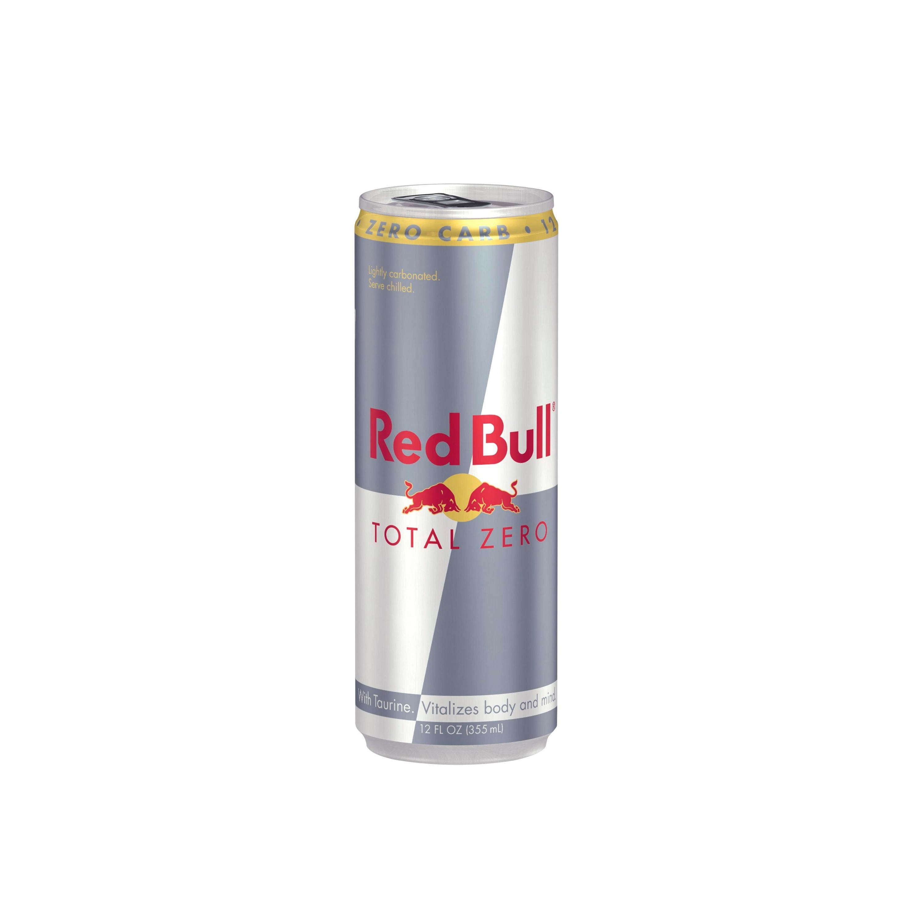 TOTAL ZERO RED BULL 12 Oz
