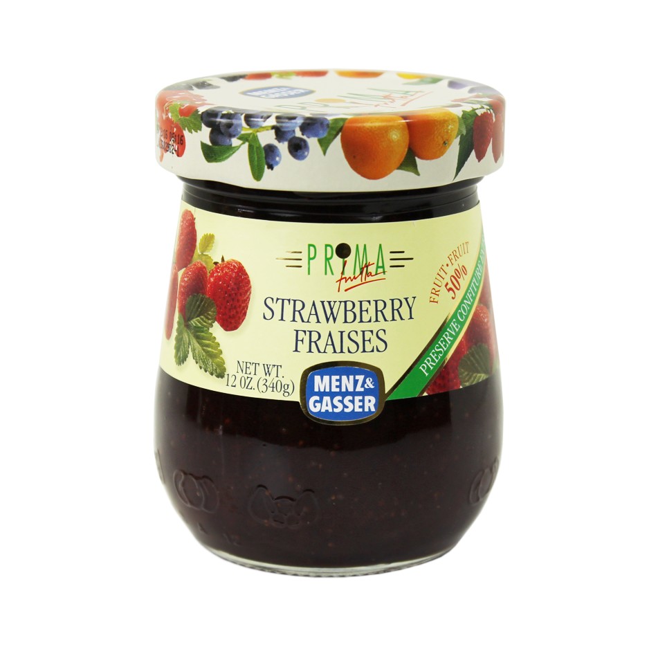 PRIMA FRUTTA STRWABERRY 12OZ 0.75 Lbs