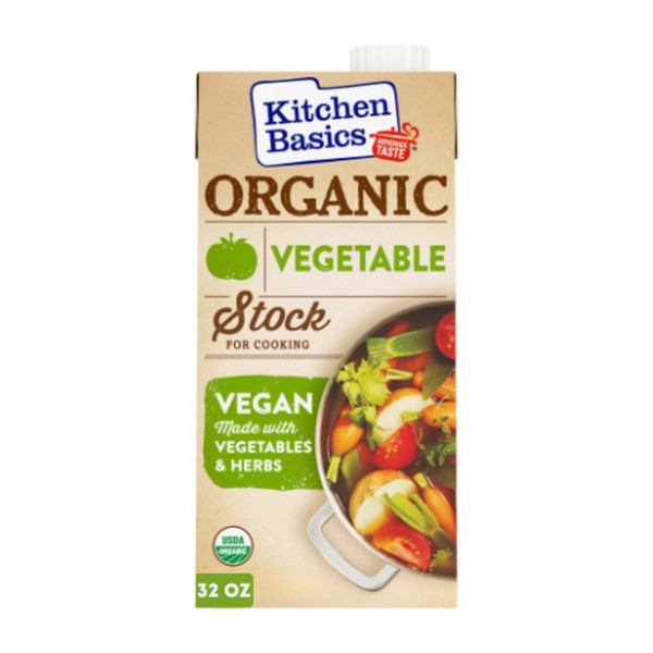 KITCHEN BASICS ORGANIC VEGETABLE STOCK 2 Lbs