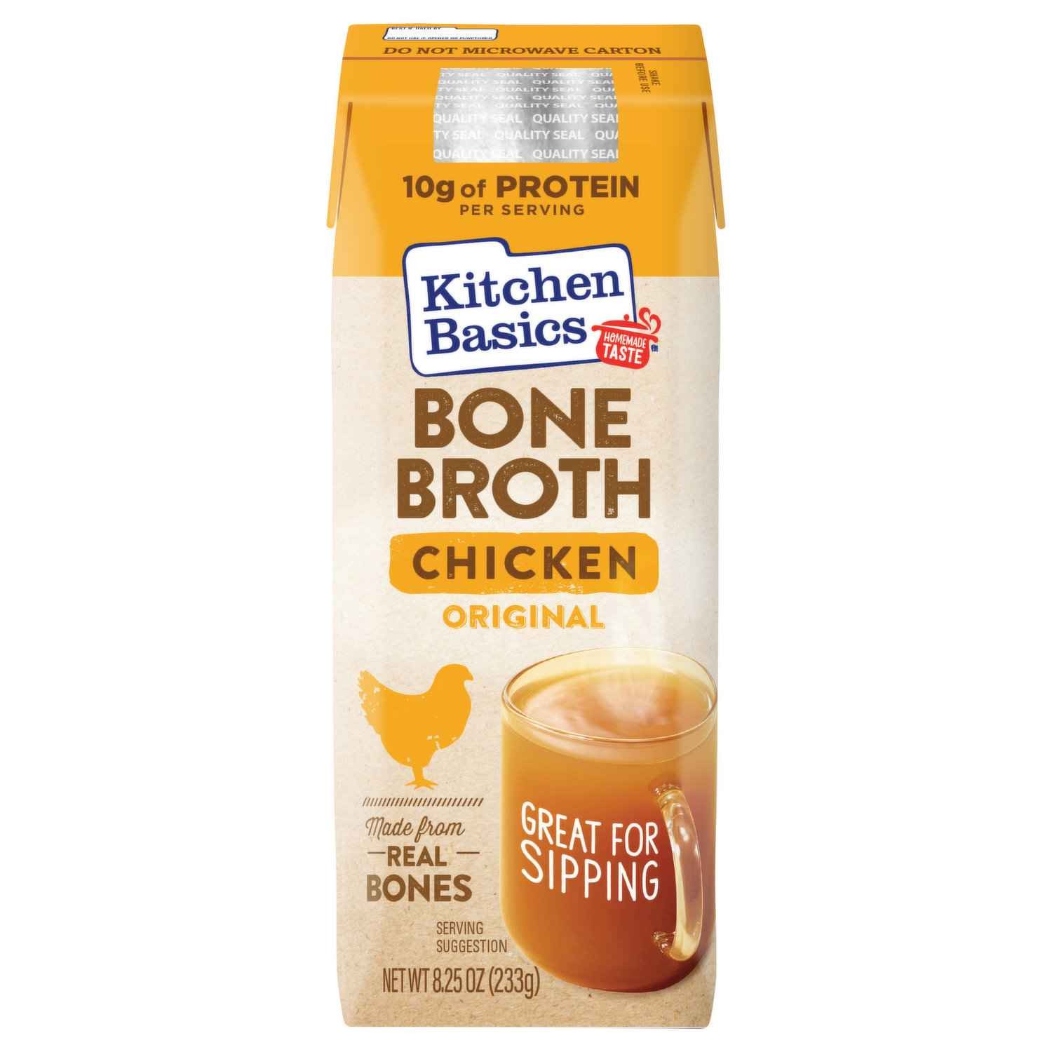 KITCHEN BASICS BONE BROTH CHICKEN 0.5 Lbs