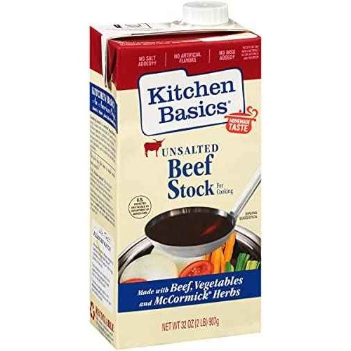 KITCHEN BASICS UNSALTED BEEF STOCK 2 Lbs
