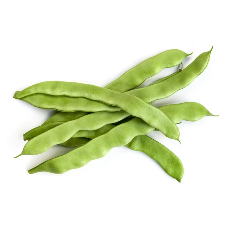 Red Or Green Flat Beans 1 LBS