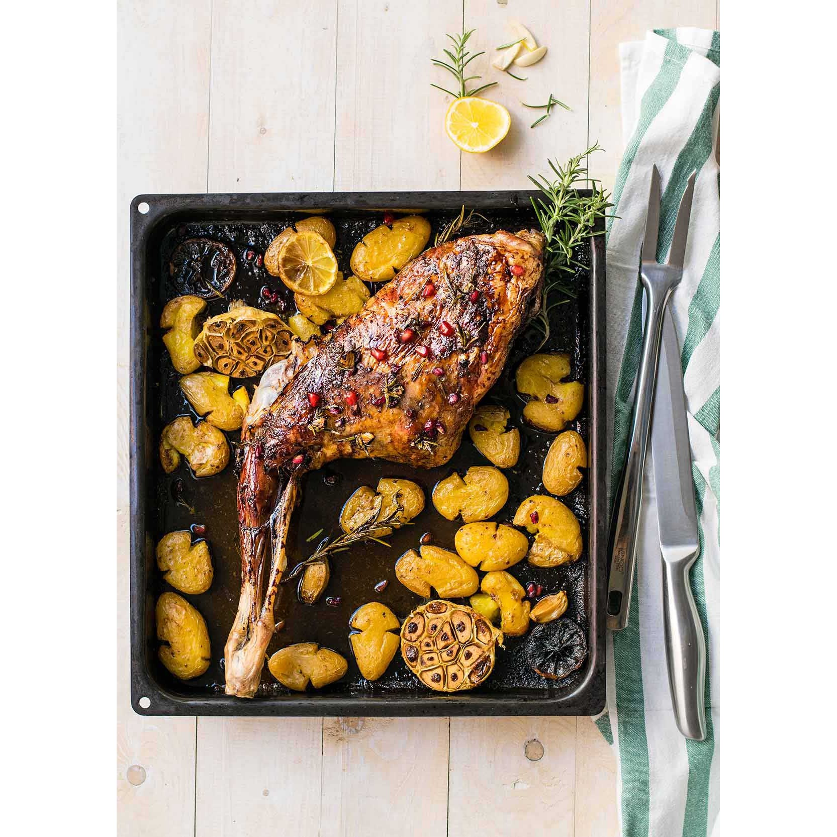 Goat Leg Half 4 LB