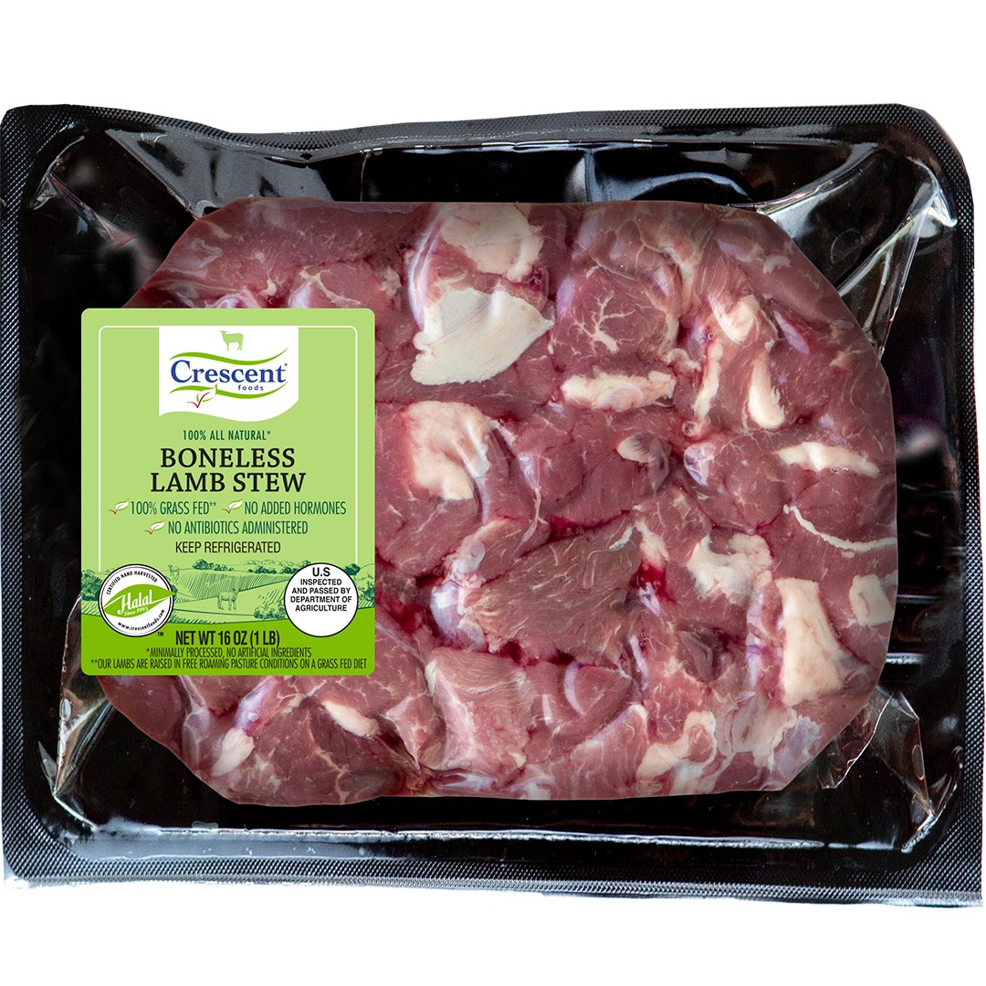 Lamb Boneless   Stew Cut 1 LBS