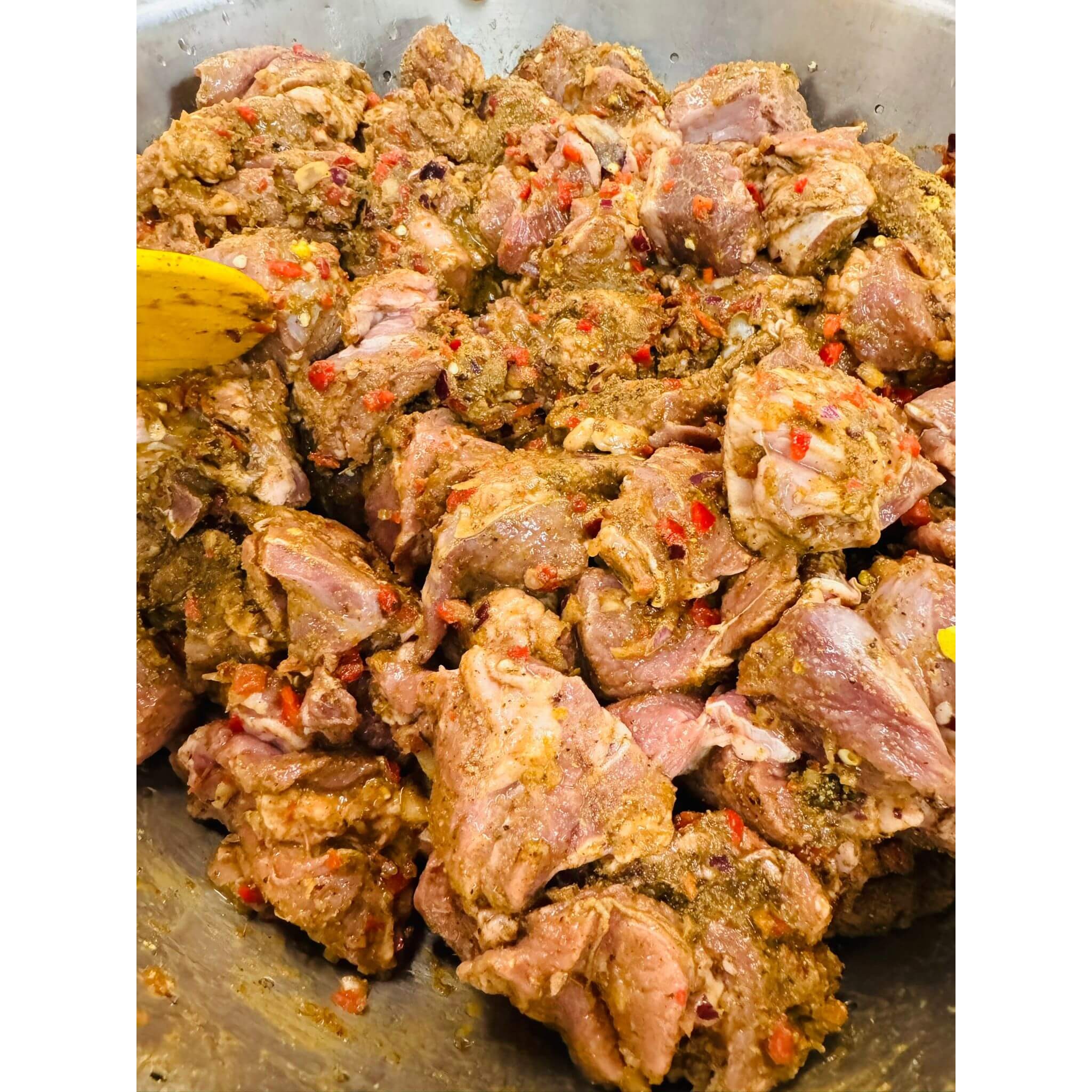 Marinated Goat Curry Cut 3 LB