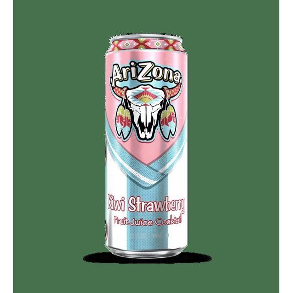 AriZona Fruit Juice Cocktail Kiwi Strawberry  22 OZ