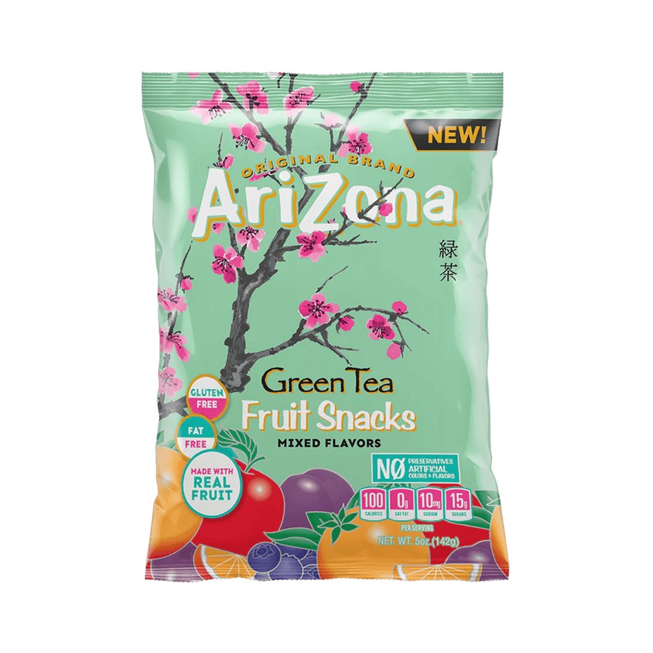 ARIZONA FRUIT SNACKS GREEN TEA 1 PACK