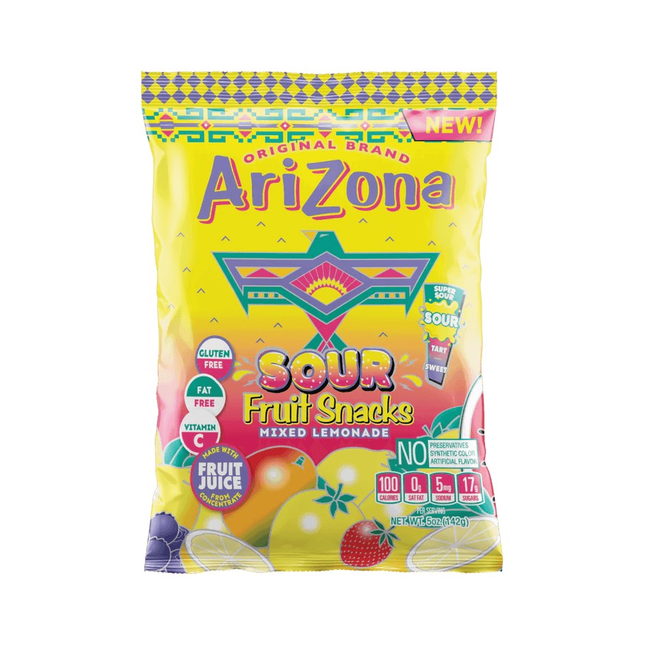 ARIZONA FRUIT SNACKS SOUR LMND 1 PACK