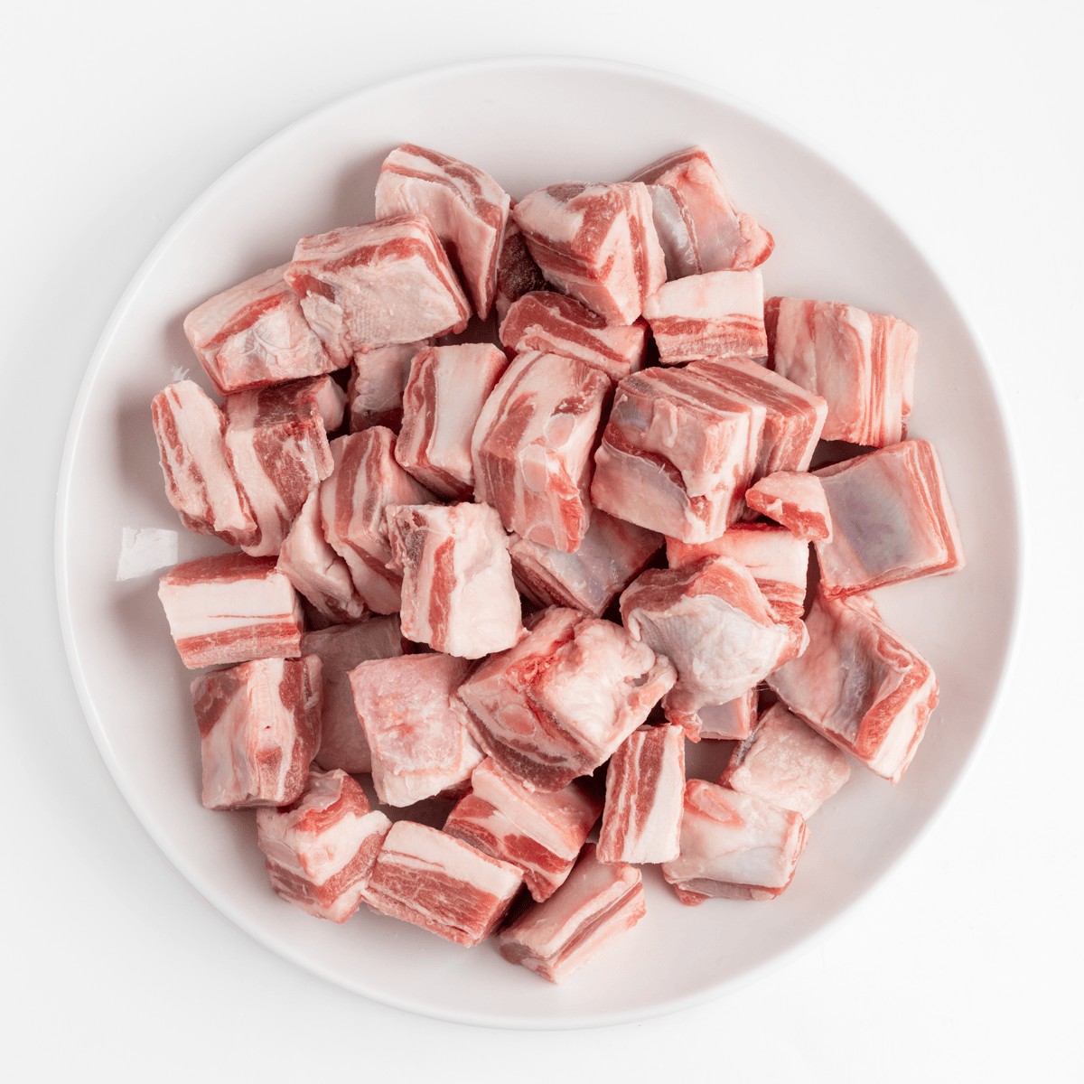 Pork (Frozen)   Rib Cube 4 LBS