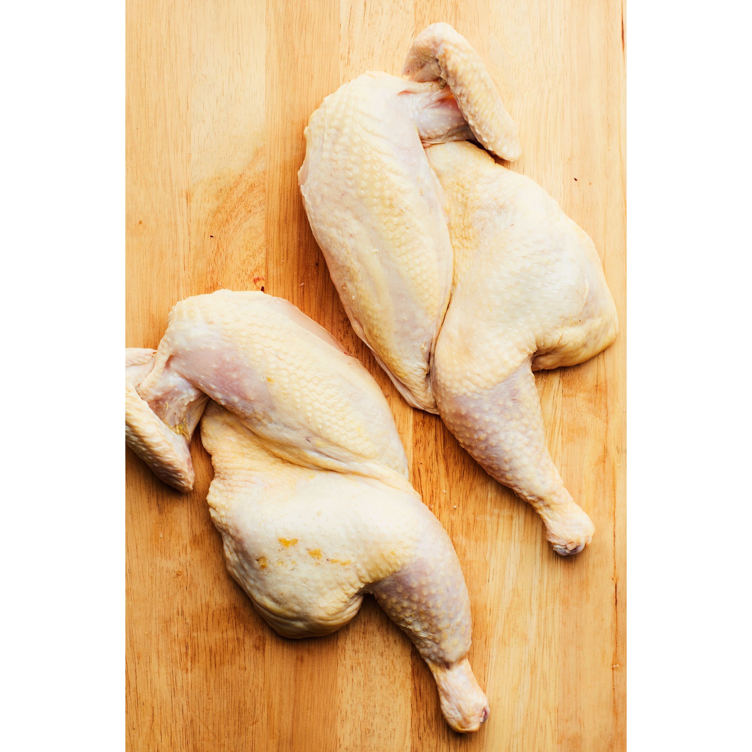 Fresh Yellow Chicken   Half Cut 4 LBS