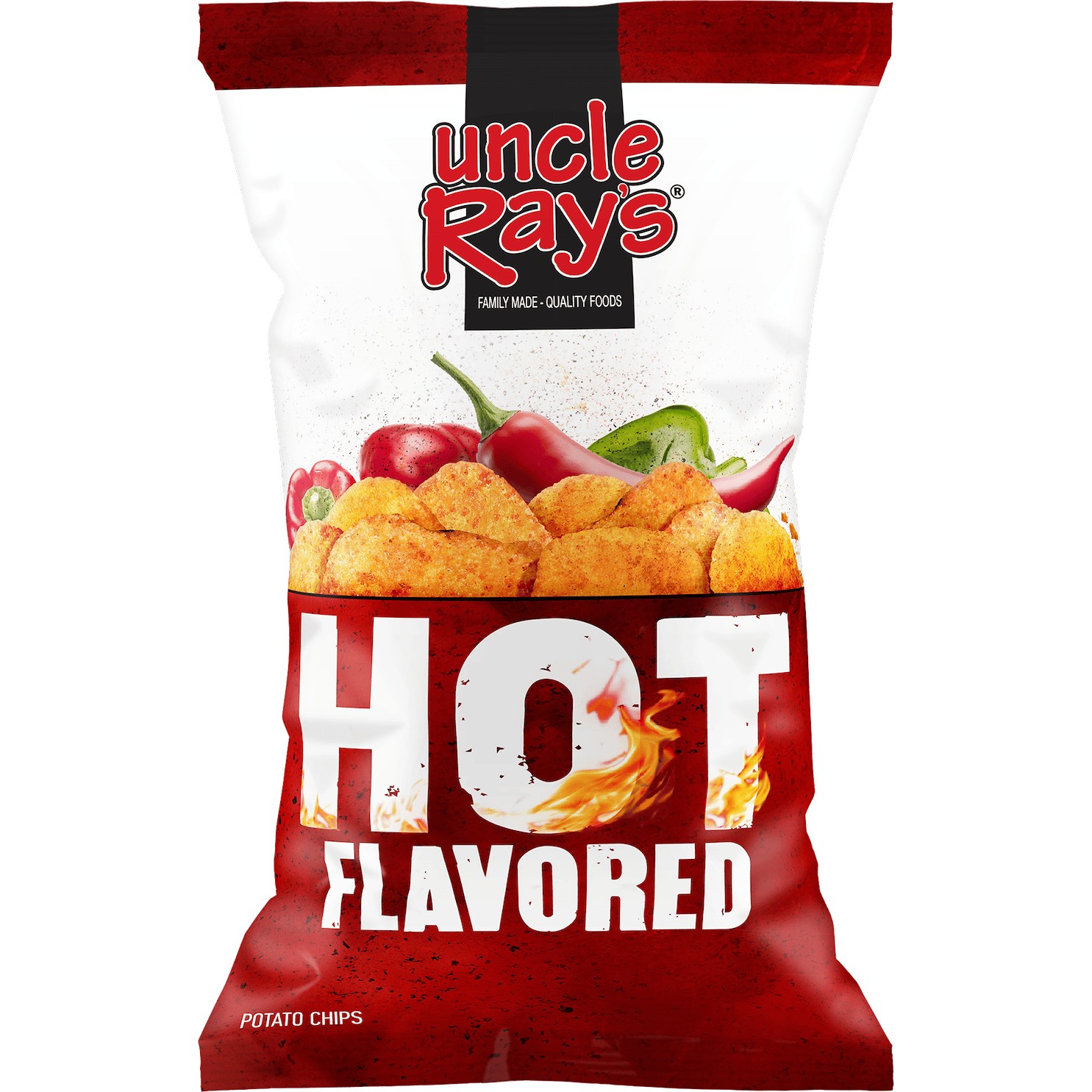 UNCLE RAYS HOT POTATO CHIPS 1 PACK