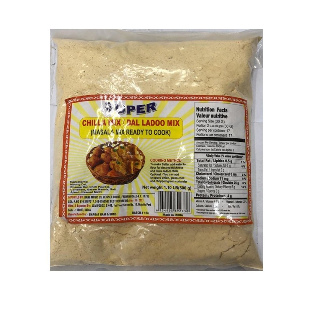 SUPER CHILLA MIX DAL LADOO MIX 500 GM