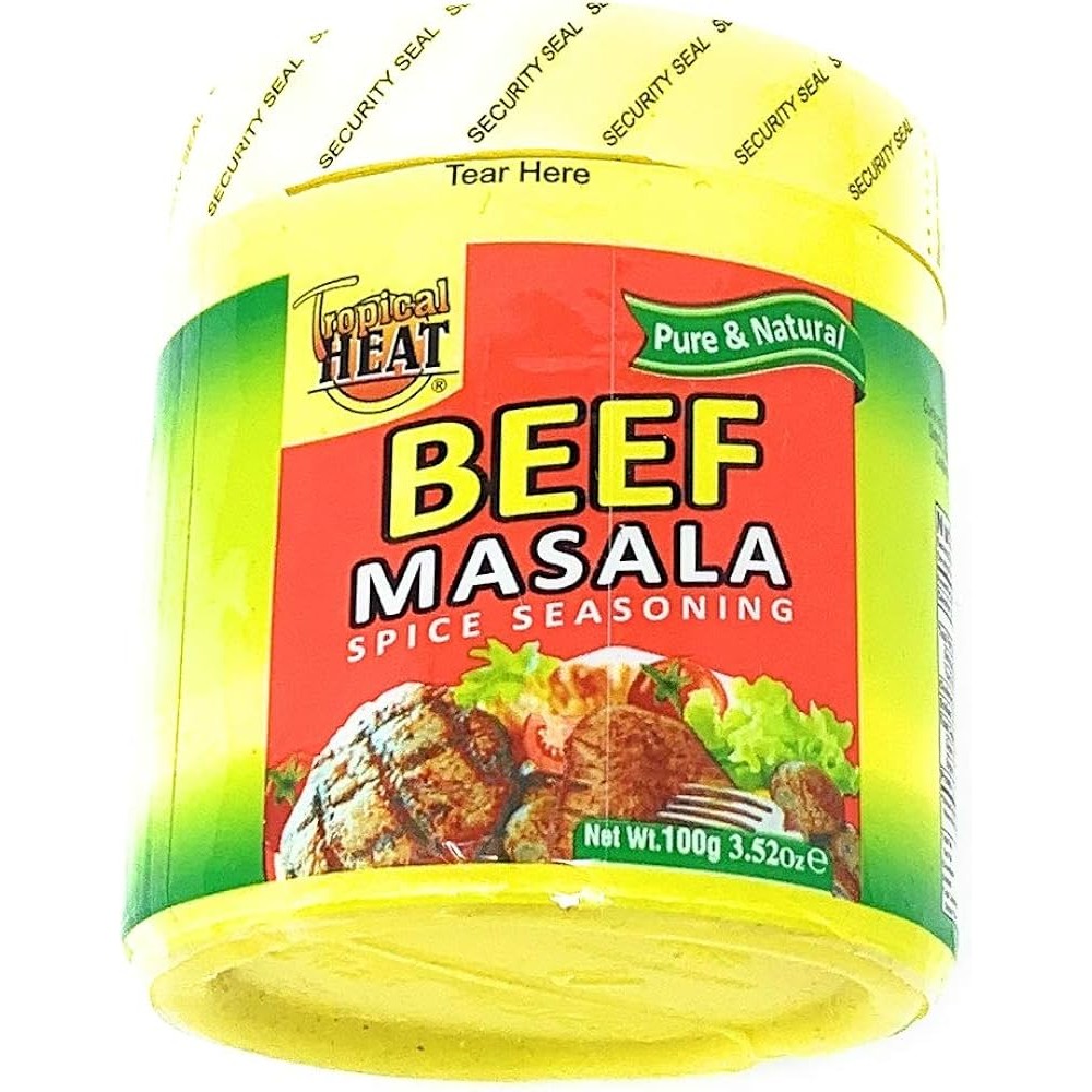BEEF MASALA TROPICAL HEAT 3.5 OZ