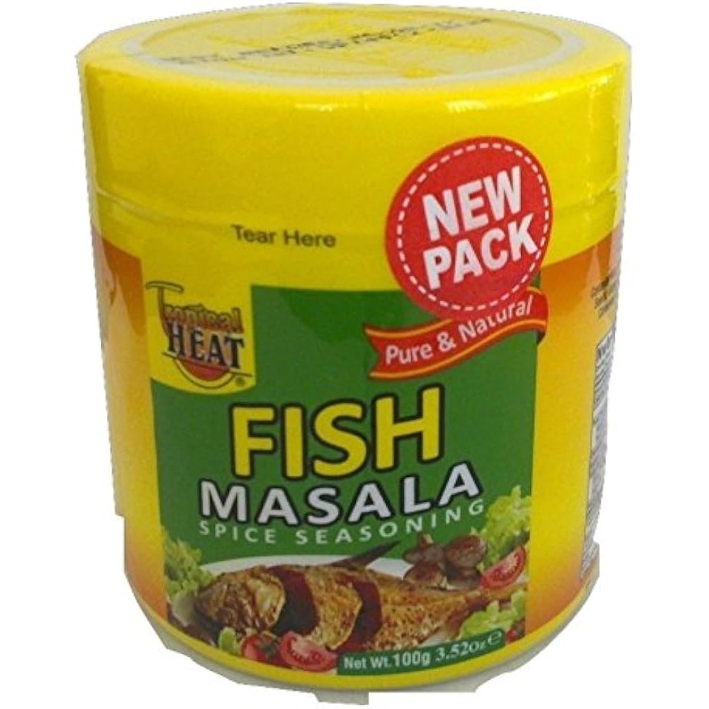 FISH MASALA TROPICAL HEAT 3.5 OZ