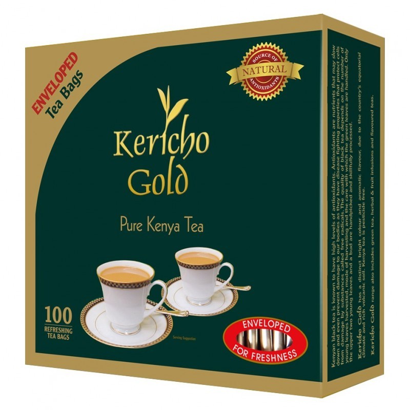 KERICHO GOLD TEA BAG 100 BAG
