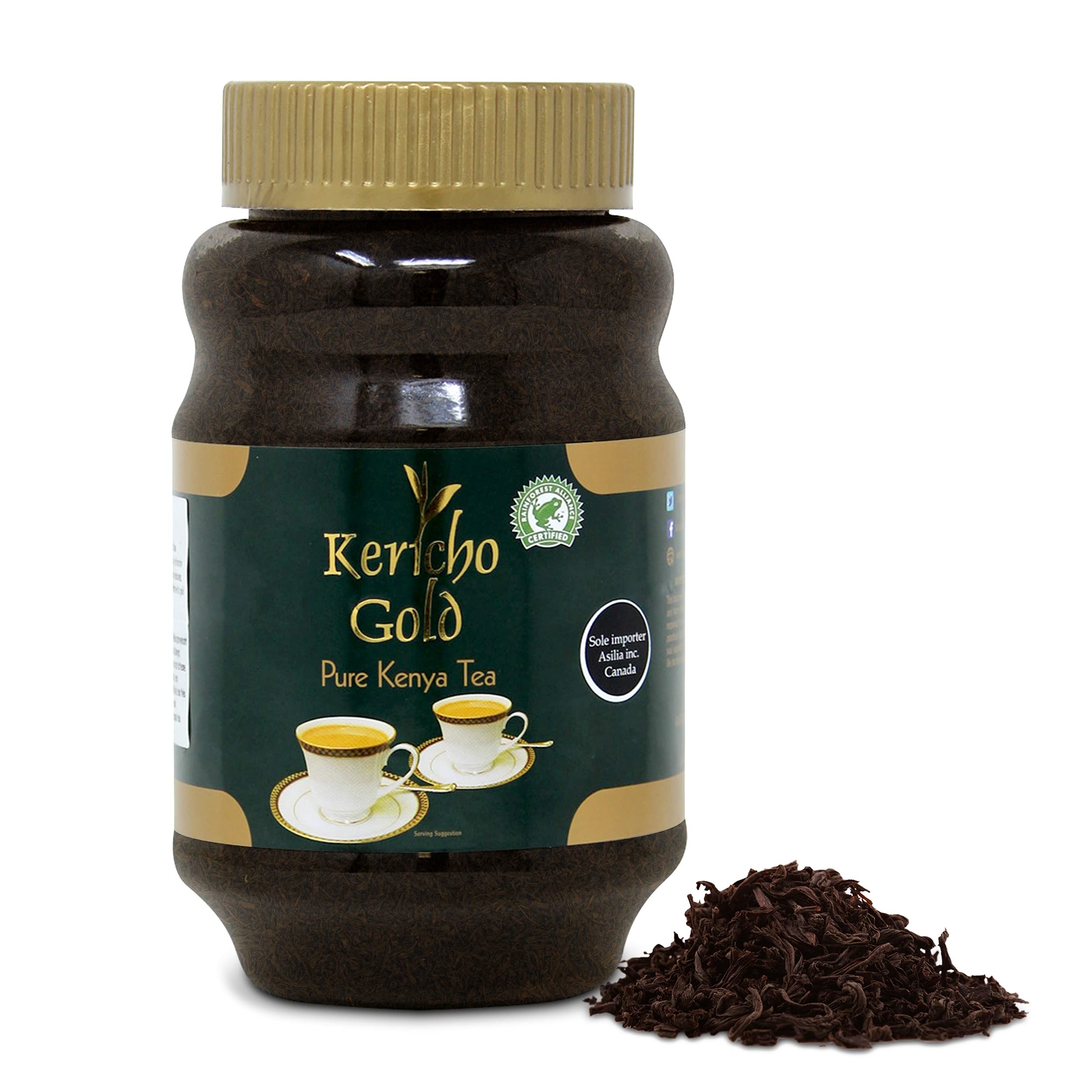 Kericho Gold Loose Black Tea Jar 500 GM