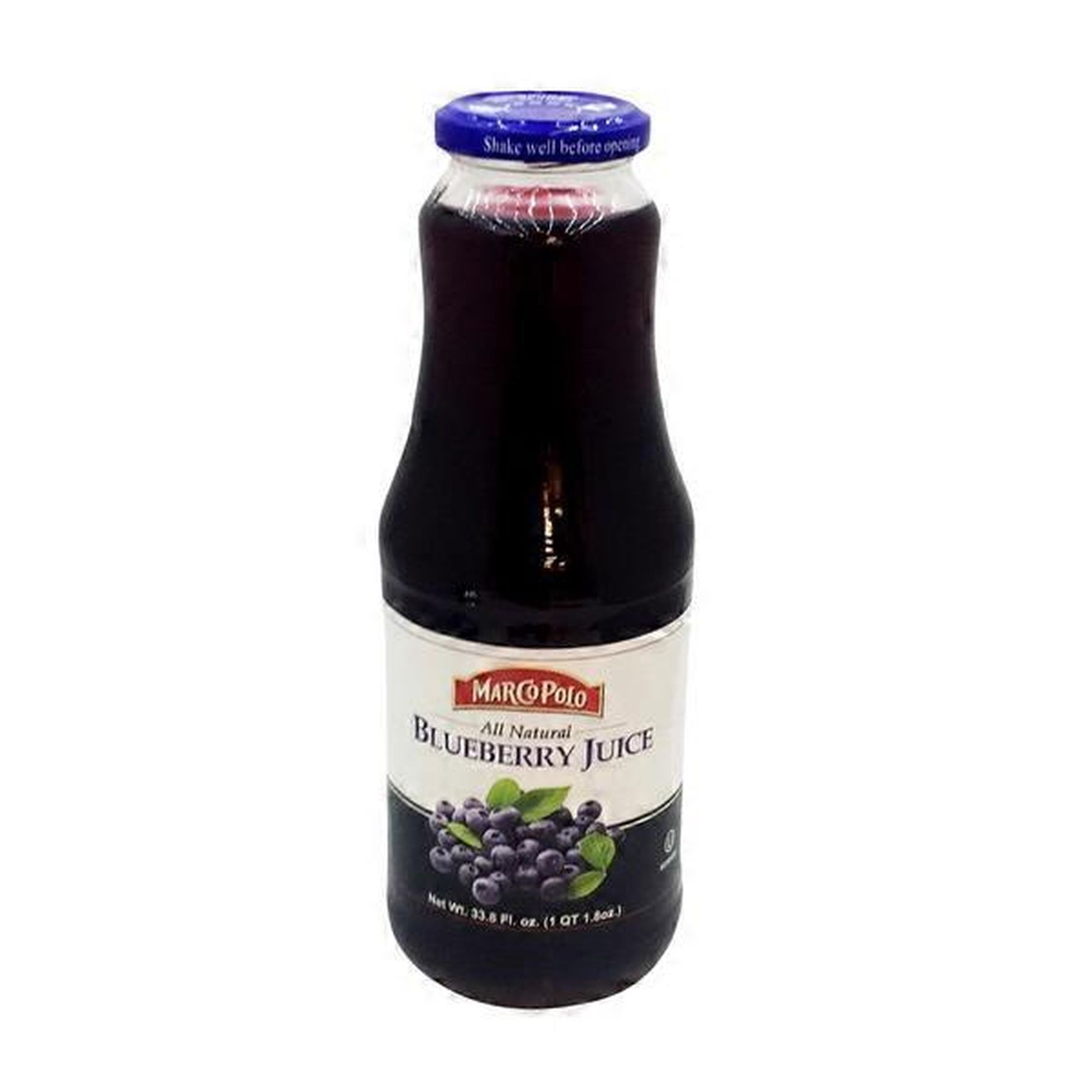 Marco Polo Blueberry Juice 33.8 OZ