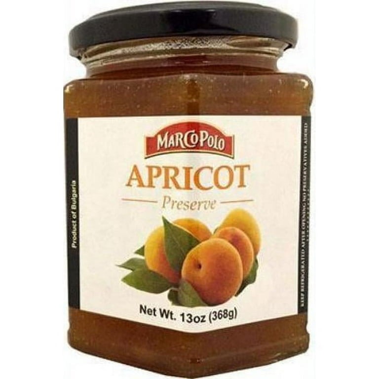 MARCO POLO APRICOT PRESERVE 13 OZ