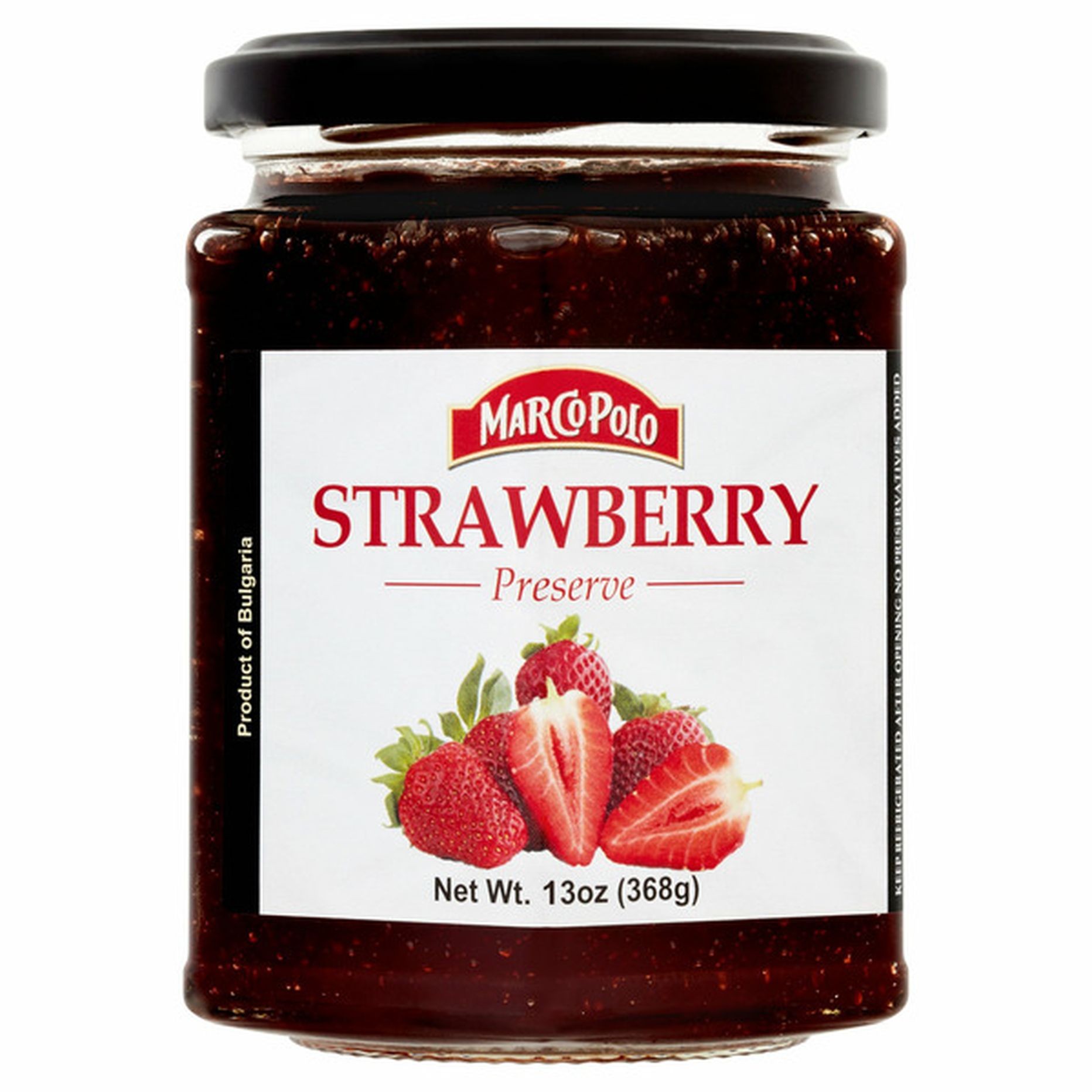 MARCO POLO STRAWBERRY PRESERVE 13 OZ