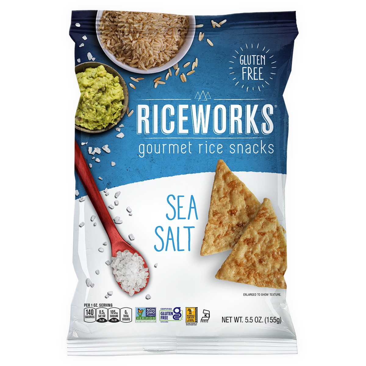 Riceworks Sea Salt 5.5oz 5.5 OZ