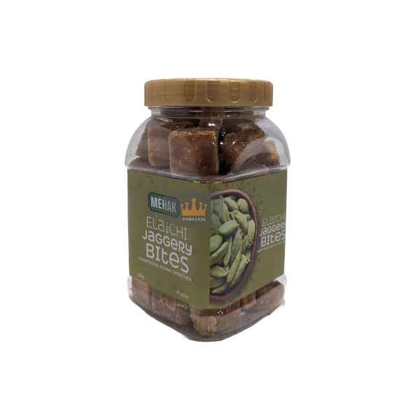 MEHAK ELAICHI JAGGERY BITES 500 GM
