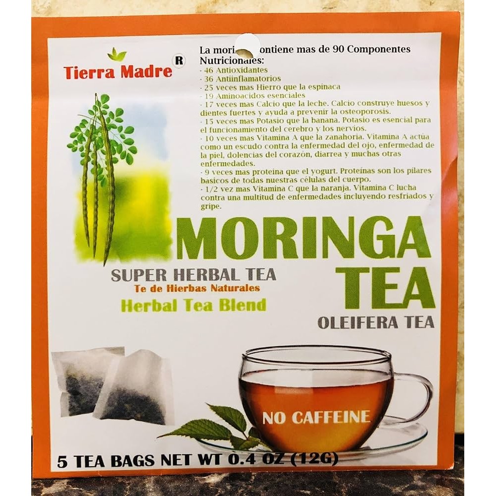 TIERRA MADRE Moringa Tea  2 PACK