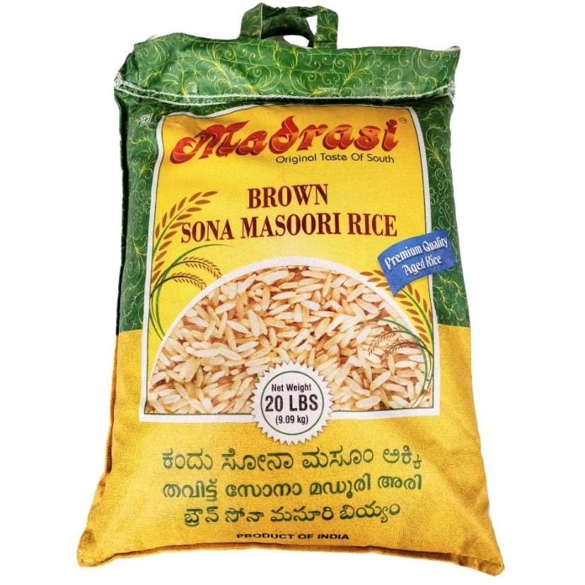 Madrasi Brown Sona Masoori 20 LBS