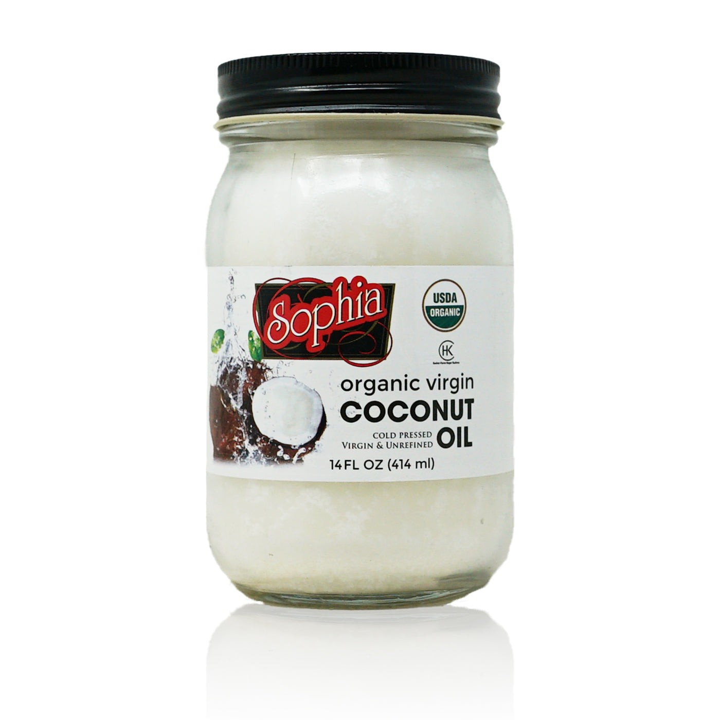 SOPHIA ORGANIC VIRGIN COCONUT OIL