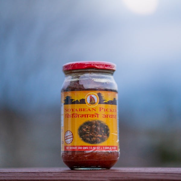 KINIMA KO ACHAR (SOYABEAN PICKLE) RATO BHALE 380 GM
