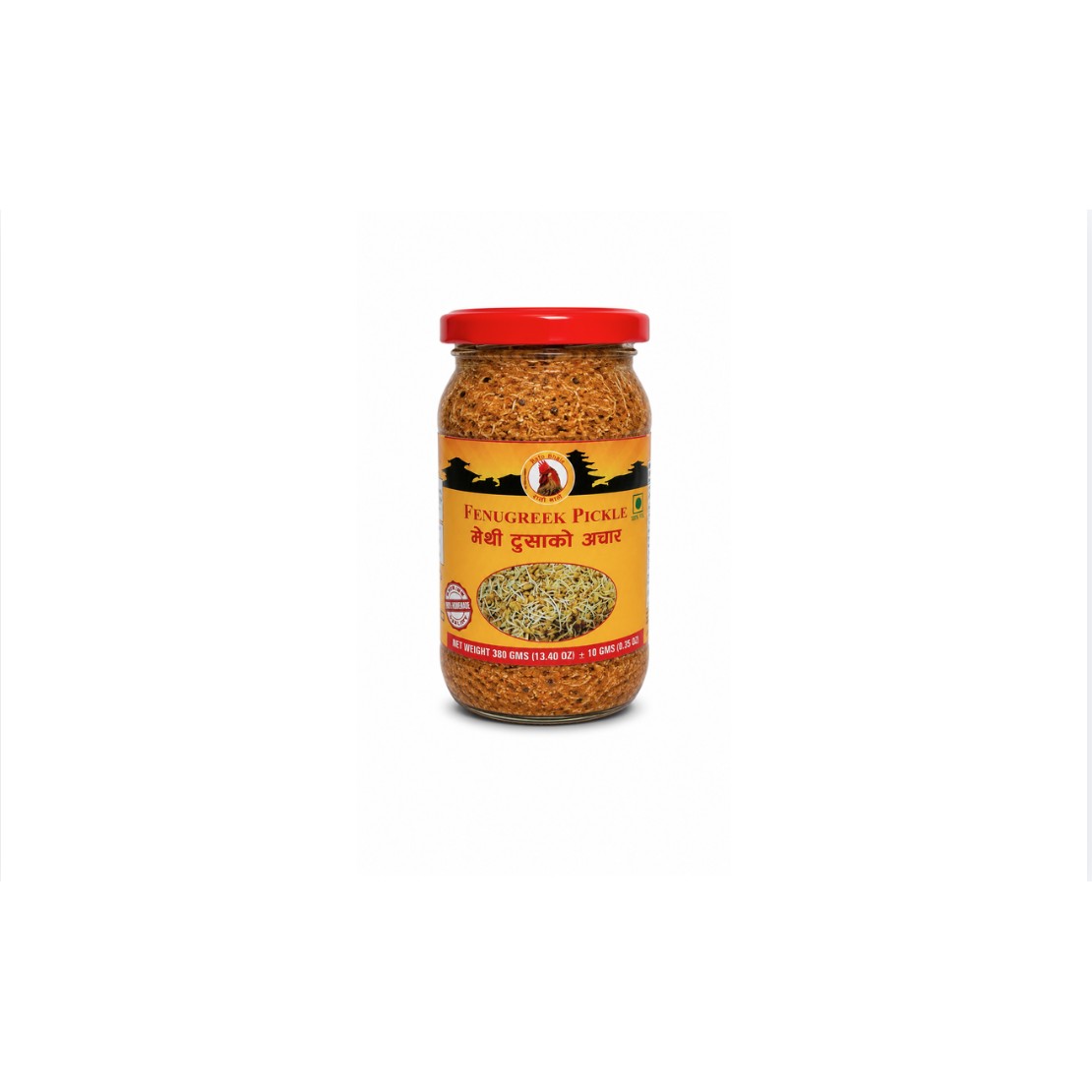 FENUGREEK PICKLE RATO BHALE 380 GM