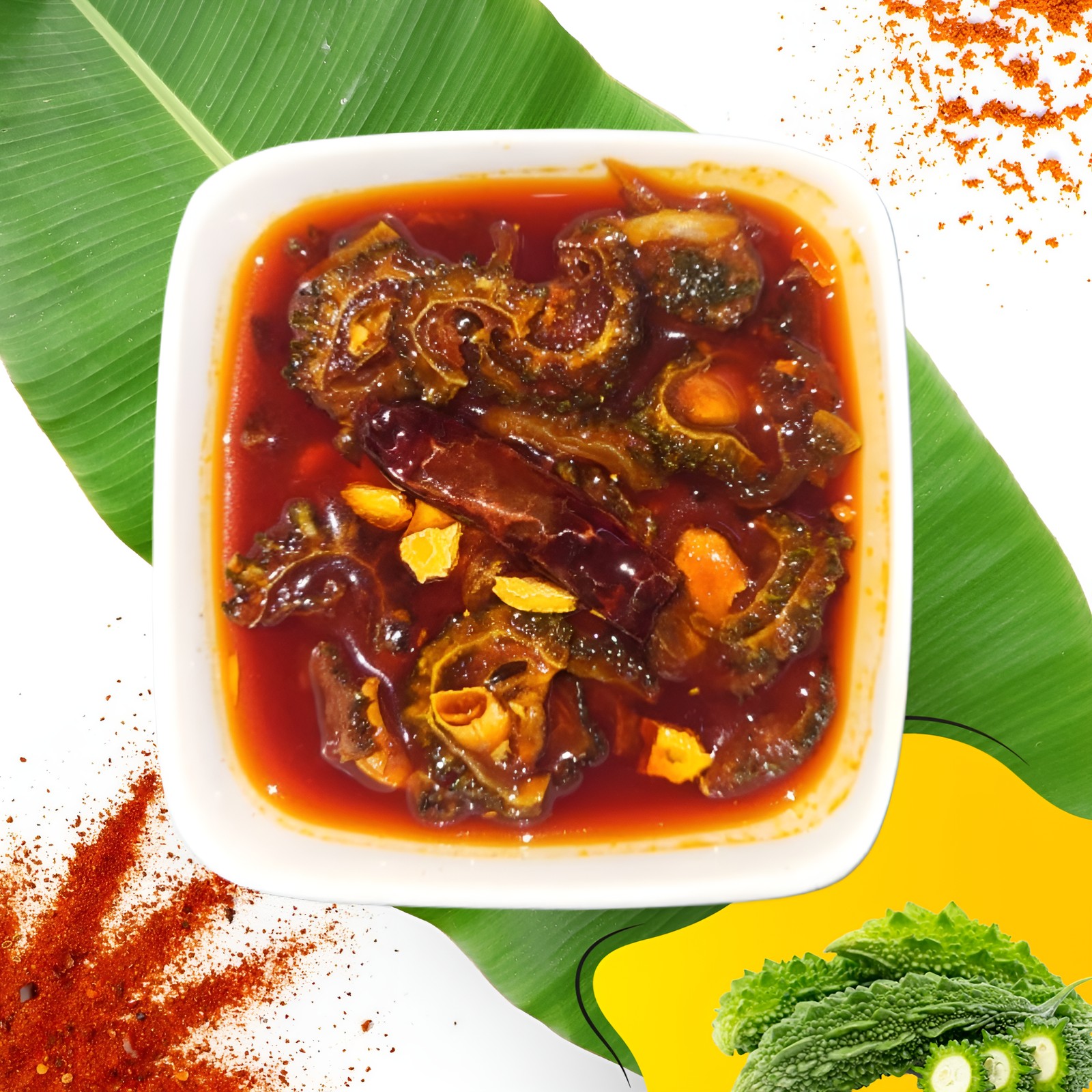 Rato Bitter Gourd Pickle 380 GM
