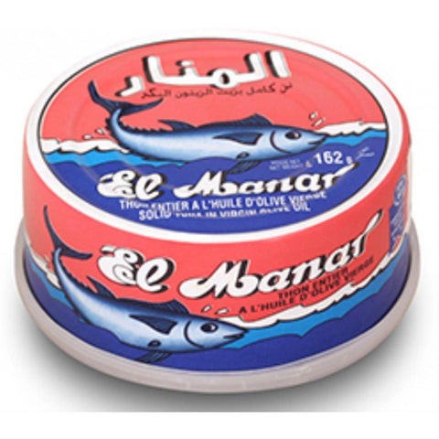EL MANAR TUNA IN OLIVE OIL 162 GM