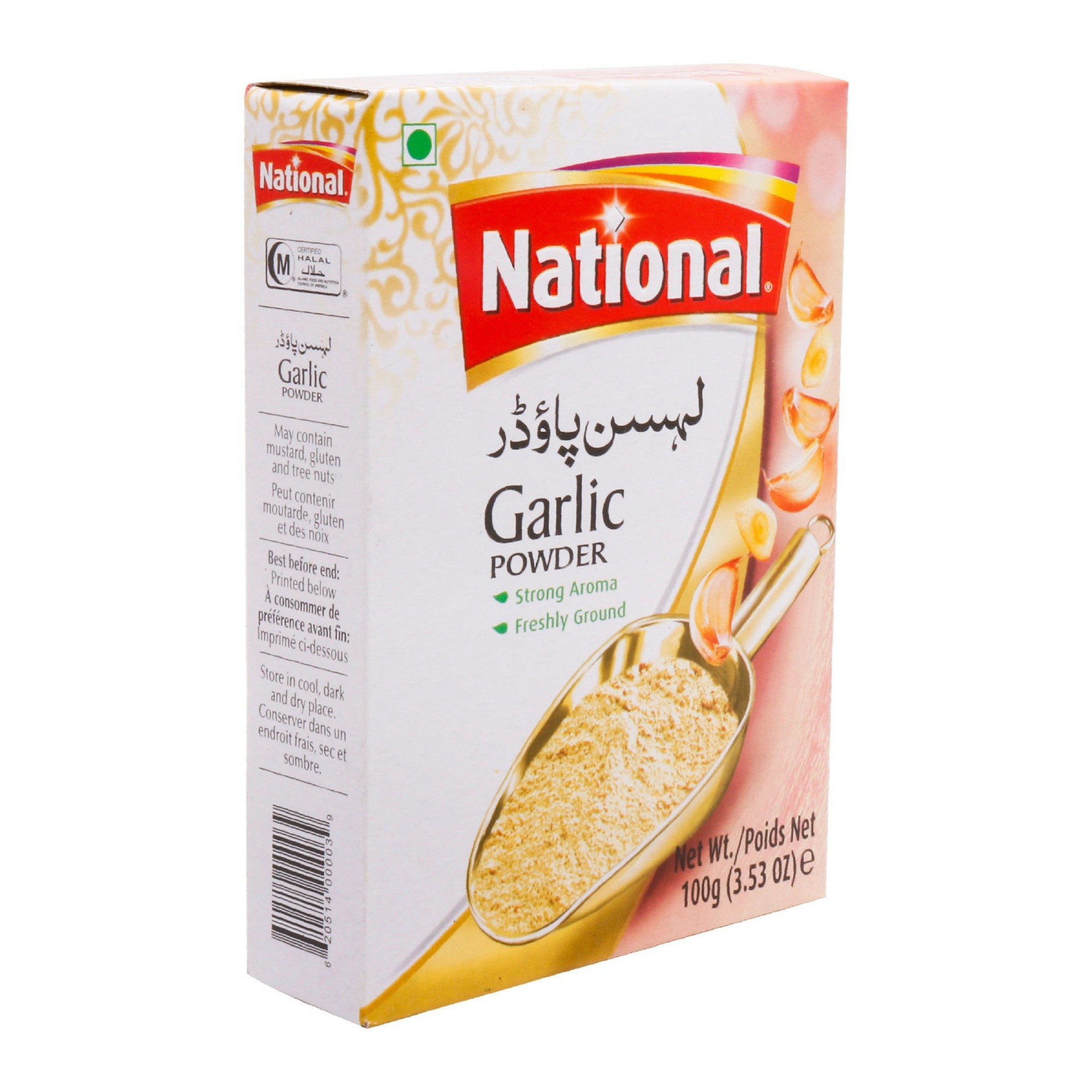 NATIONAL GARLIC PDR 100 GM