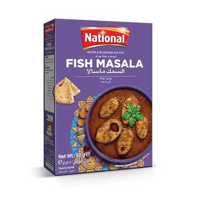 NATIONAL FISH MASALA 50 GM